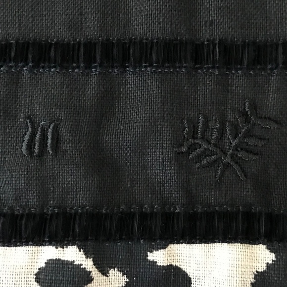 HOT COTTON 100% Linen Blouse Button Down Tunic Top Black Women’s Plus Size 2X - Picture 9 of 16